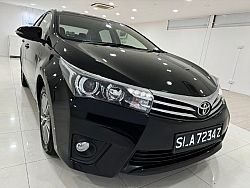 Toyota Corolla Altis 1.6L CVT Elegance 2016 Black LED Keyless